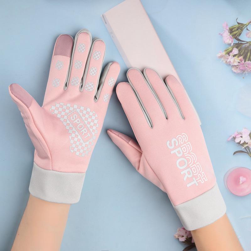 

2024 Women s Waterproof Ski Mittens, Fleece-Lined, Warm & Cute, Fingerless for Cycling & Snowboarding One Size