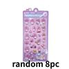 Hot 3D Relief Hollow Stickers - Cute Cartoon Anime Decals Waterproof for Kids Laptop Decor & Anime Fans Gift Presents