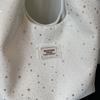 Fashi Solid Nyl Youth Women's Tote Bag Star Print Large Capacity Casual Shoulder Bags School Work Travel Daily Use Handbag