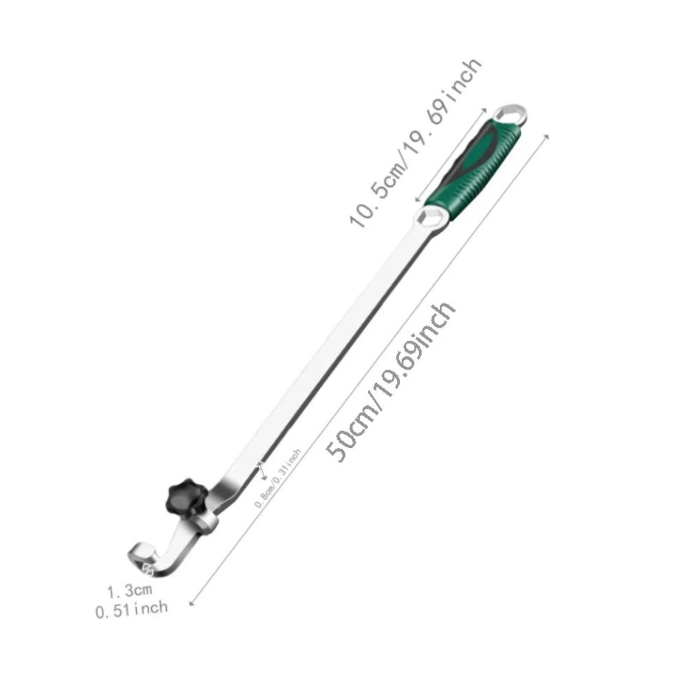 Comfortable Soft Grip Handle Wrench Extender Tool Universal Wrench Extension Bar  Home Use