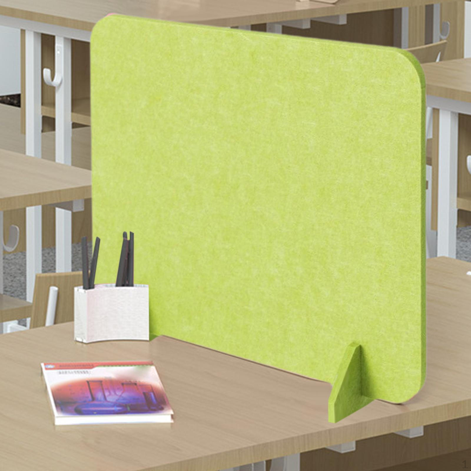 

Акустична настільна перегородка з опорними ніжками, окремо стояча зелений