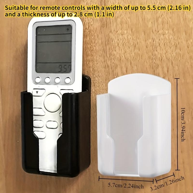 Schlanker Fernbedienungshalter - Einfach zu installierender Wandhalter für Klimaanlagen- und TV-Fernbedienungen, Platzsparende Lösung
