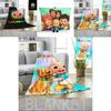 Cocomelon Flannel Blanket For Kids Super Soft Comfortable Warm Winter Sleeping Throw