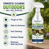 Outdoor Cleaner Spray Multi Surface Outdoor Cleaning Liquid For Patio Deck Furniture Fence Brick Stone