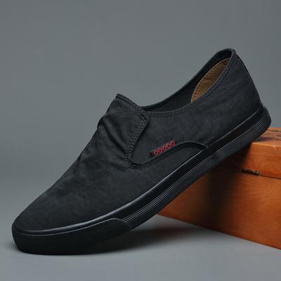 Neue Schuhe für Herren Freizeitschuhe Frühling Sommer Atmungsaktives Gewebe Flache Skateboard-Schuhe Street Cool Slipper Loafer