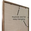 Together Is My Favorite Place To Be Rustic Wood Sign 6x18 (Gray with Frame)