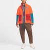 Nike Veste de sport ample patchwork CNY avec col montant Vestes pour hommes Corail-Orange DQ5061-817