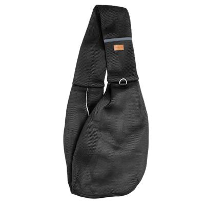 MILASIC Síťová taška na nošení domácích mazlíčků pro psy a kočky, síťová taška na nošení s vodítkem, bezpečná pro kočky, taška, taška, prodyšná, kapsa, lehká, nastavitelná,