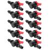10 STÜCKE 1/2 Schlauch Bewässerungsfittings Widerhaken Inline-Ventil Gartenbewässerungsverbinder