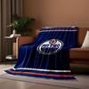 Oilers Blue Logo Blanket Print Blanket Soft and Cozy Perfect for the Living Room Bed Sofa or a Nap,gift