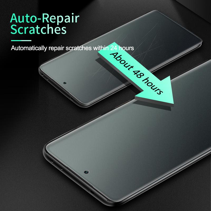 For iPhone Air 17 16 15 14 Plus 13 12 Mini 11 Pro Max X XS Max XR Matte Soft Hydrogel Film Screen Protector
