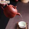 260ml Yixing Purple Clay Teapots Handmade Auspicious Beast Pot Raw Ore Red Clear Water Mud Kettle With Filter Zisha Tea Set Gift