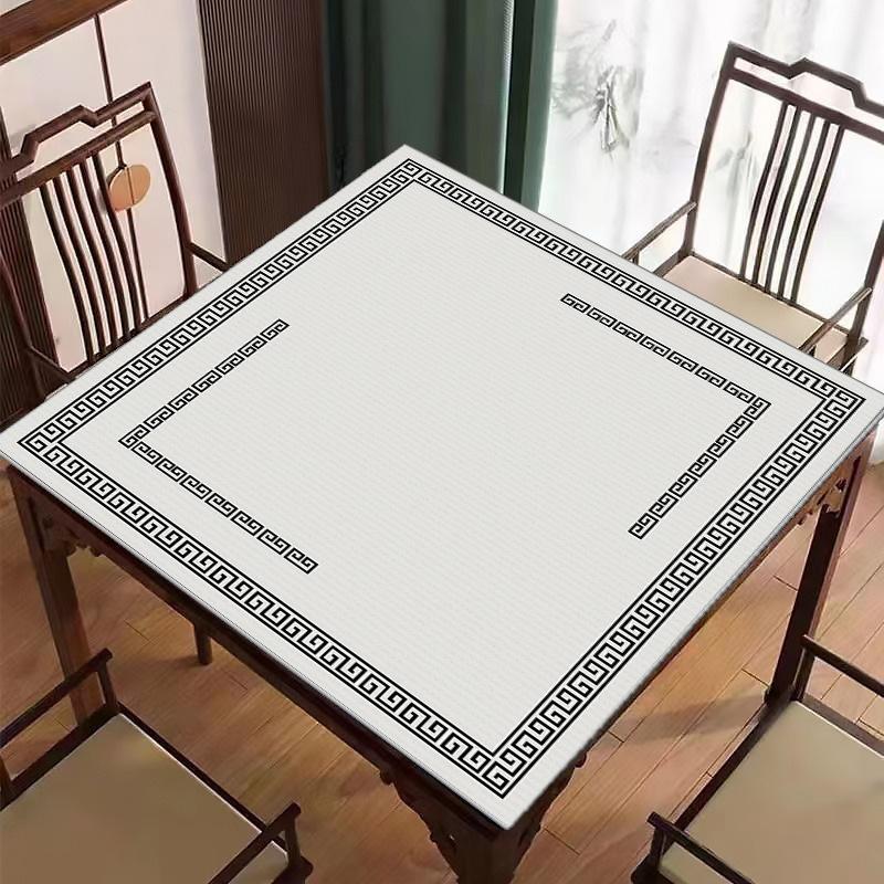 New Chinese Silent Mahjong Table, Tablecloth, Diatom Mud, Quick-Drying, Dirt-Resistant And Easy To Take Care Of, Table Mat Can Be Cut Mat