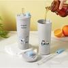 Taiwan Limited Corning Snoopy Joint Zinc Ceramic Coated Straw Cup Mug Large Capacity Vacuum Cup