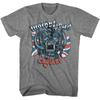 Motorhead Union Jack England Graphite Heather Music Shirt