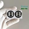 Car Key Emblem Badge Rubber-coated Flat Bottom Sticker Decoration For New Bentley Flying Spur Continental GT Bentayga Mulsanne