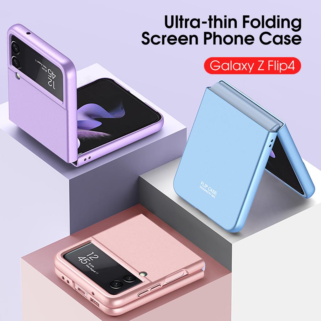 For Samsung Galaxy Z Flid 4 Flid4 Case Luxury Ultra Thin Skin -Friendly Matte Folding Shockproof Protection Hard Case Accessories