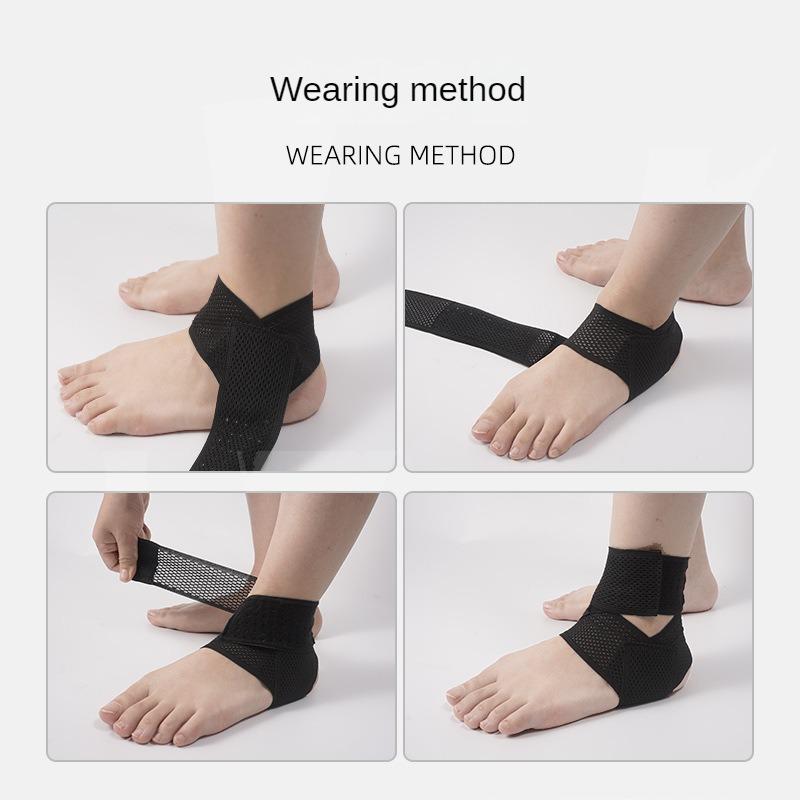 Protector sport pentru glezna, Cureaua de protectie pentru entorsa, Protector pentru glezna, Bandaj de recuperare pentru picior întors pentru articulație fixă ​​pentru femei, secțiune subțire