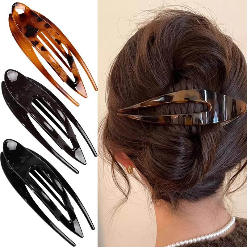 1Pcs Fashion Acrylic Hairpin Duckbill Hair Claw Crab Barrette Hair Clip For Women Ponytail Hairgrip Girls Hair Accessories