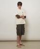 GENERALIDEA Man Cargo Sweat Half Pants [Chacoal] / Gf2Mhp020