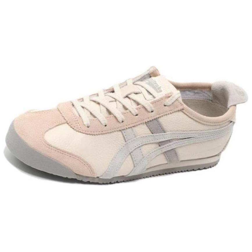 ONITSUKA TIGER MEXICO 66 Slip Resistant Abrasion Resistant Low Top Casual Shoes Unisex Beige 1183C076-252