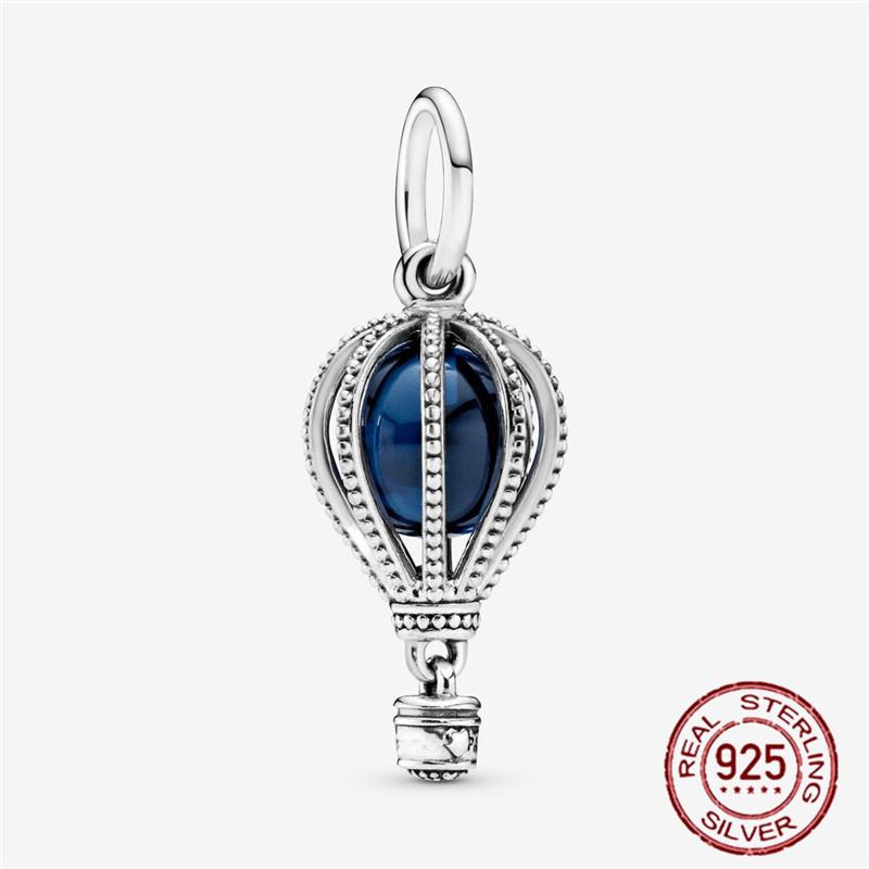 Charm din Argint Sterling S925, Pandantiv Floare Margaretă, 9 Modele, Zircon, Lanț de Siguranță, Mărgele Charmuri, Potrivit pentru Brățări Originale, Pandantiv DIY