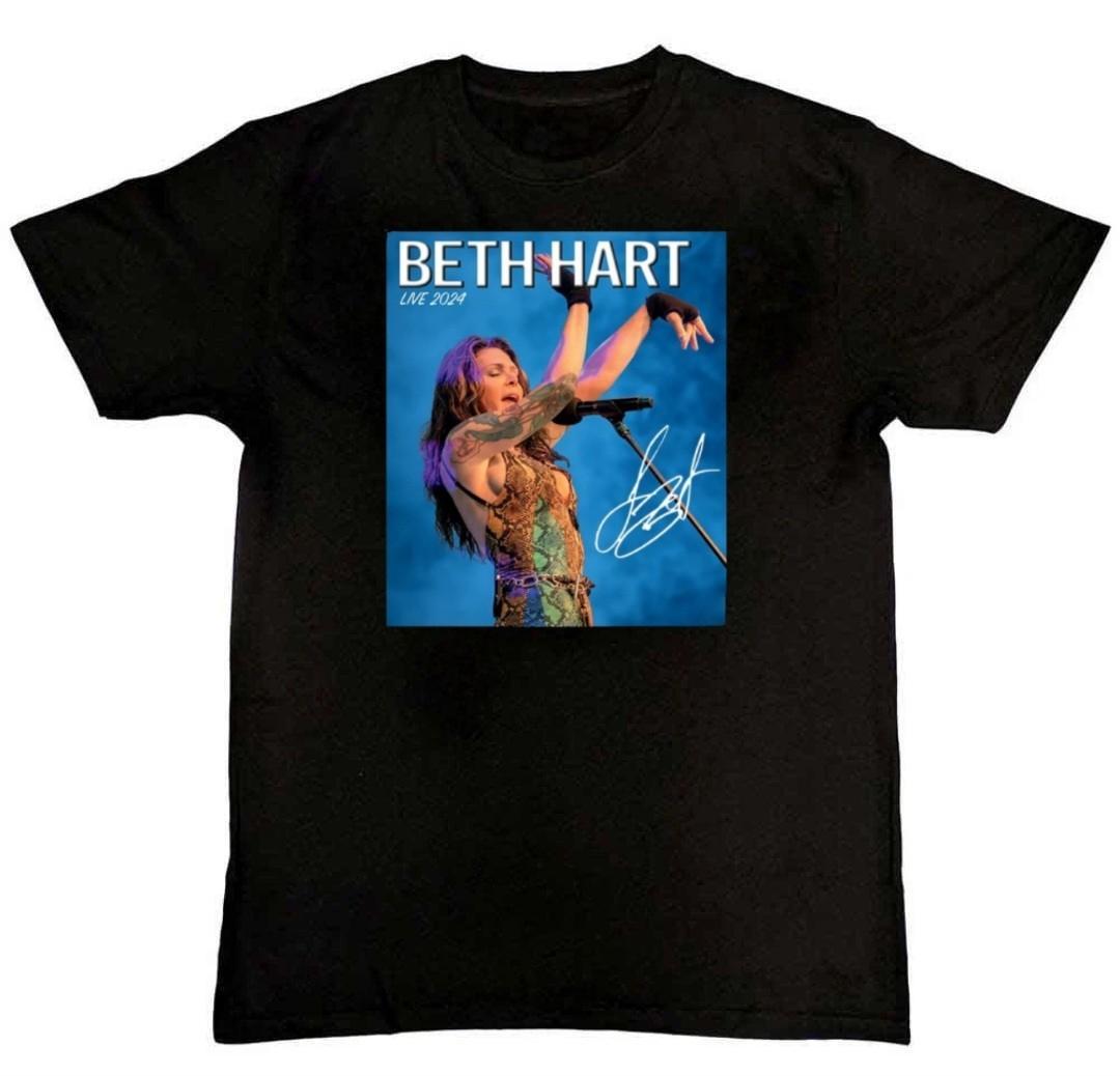Beth Hart Singer Live Signature Tour Mens T-Shirt M