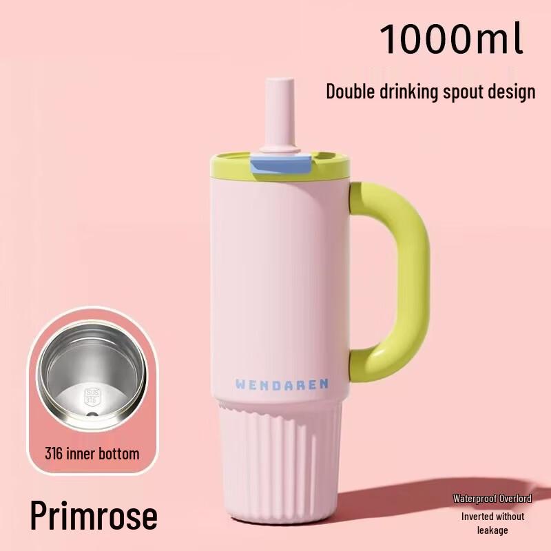 OLOEY Jumbo Insulated Straw Tumbler