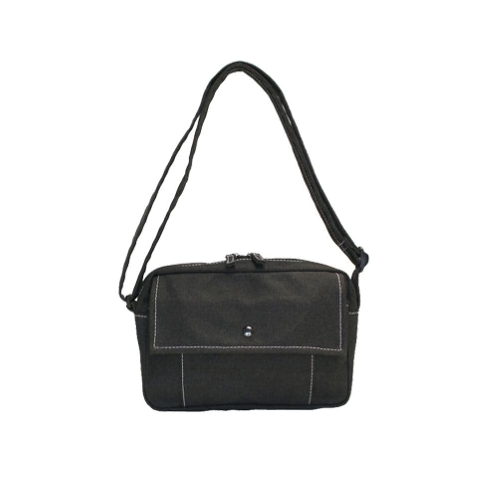 Canvas Mini Shoulder Bag 12-2194-BK чёрный 5500₽