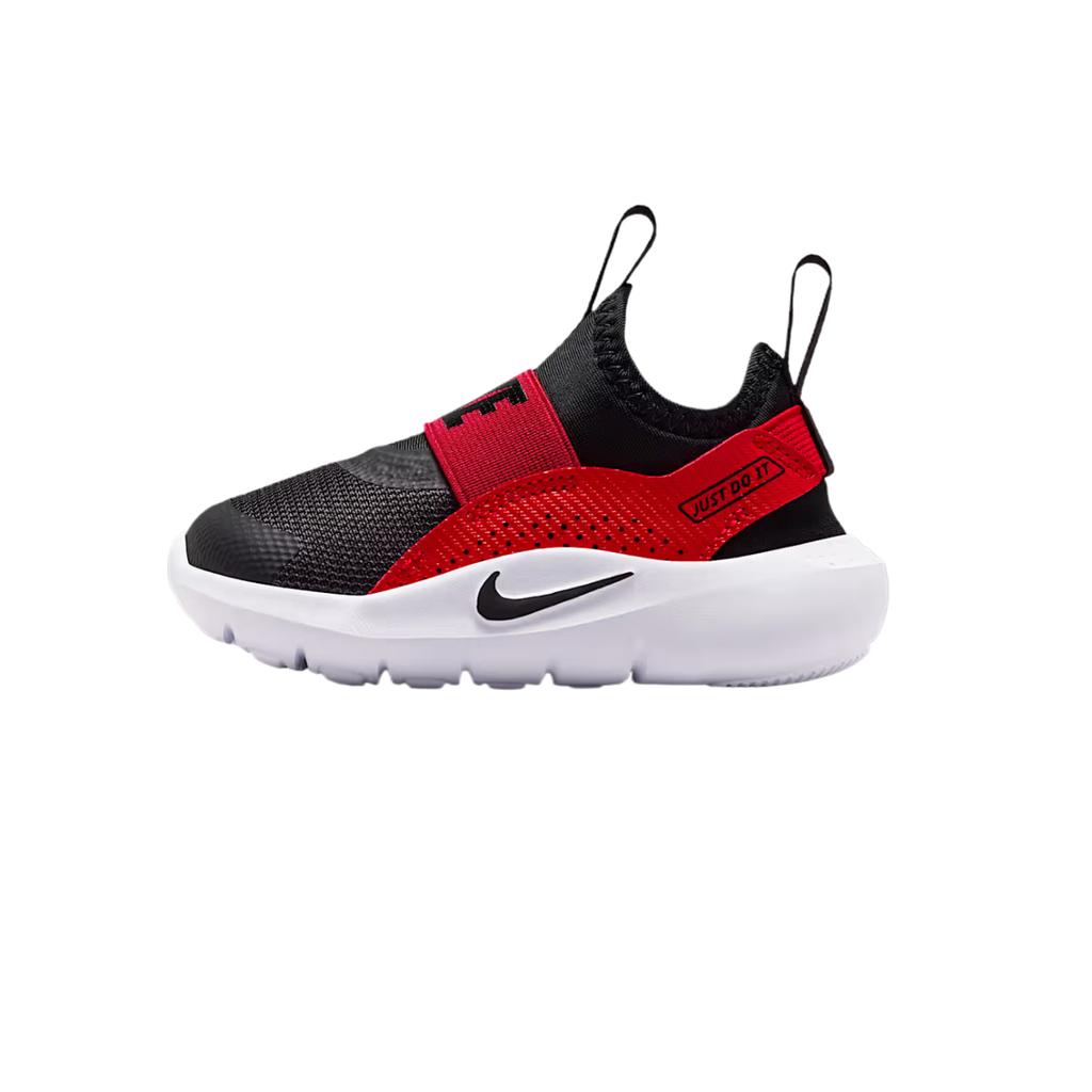 Nike Flex Runner 4 TD University Red Baby Sneakers White Black IF2895-606