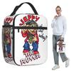 Jeffy The Rapper SML Character Insulated Lunch Bag for Kids School Cooler Thermal Food Box Tote Portable Lunch Boxes Container