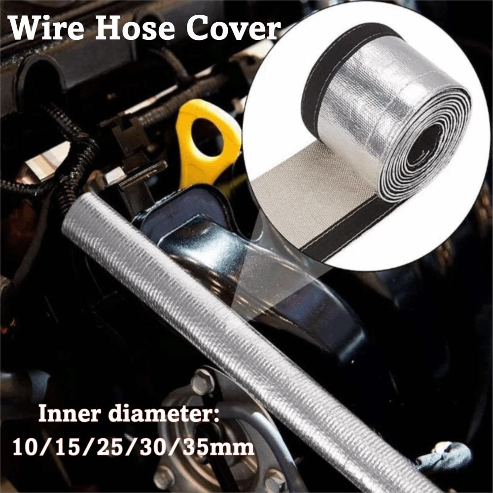 10/15/20/25/30/35mm Diameter Heat Shield Sleeve 1M Length Fire Sleeve Tube Car Accessories