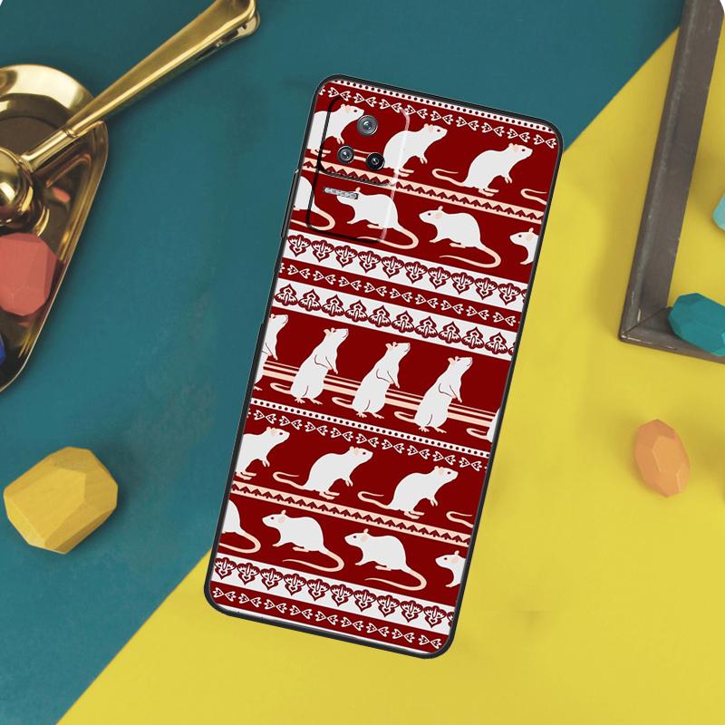 Cute Rattie Rats Case For Xiaomi 13 14 15 Ultra 11T 12T 13T 14T Pro POCO X7 Pro X3 X5 X6 F5 F6 M6 Pro Funda
