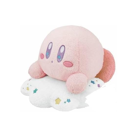 Ichiban Kuji Kirby Cloudy Candy Prize A Cloud and Kirby Fluffy Plush Approximately 26cm