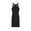 Less 2025 Summer Round Neck Strapless Silk Dress