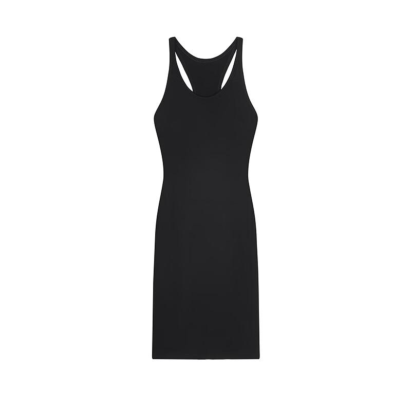 Less 2025 Summer Round Neck Strapless Silk Dress