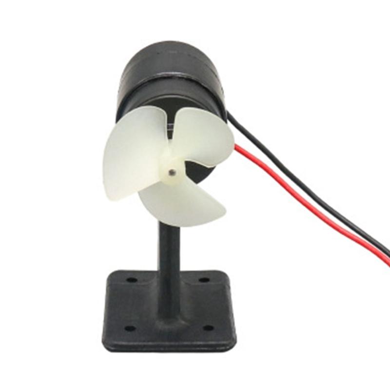 Strong Plastic Remote Control Boat Motor Underwater Propeller System High Efficiency Quiet Running Design for Boats