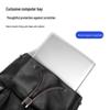 Fanzhe Men's Large Capacity Casual Leather Backpack