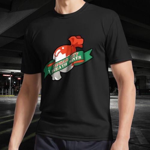Kansas City Breath Mints Logo Blaseball T-Shirt Funny Size Mode American T-shirt S разноцветный