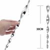 20/10/4pcs Bird Repeller Rotating Rod Reflective Wind Spiral Deterrent Control Device Agricultural Scare Bird Garden Ornaments