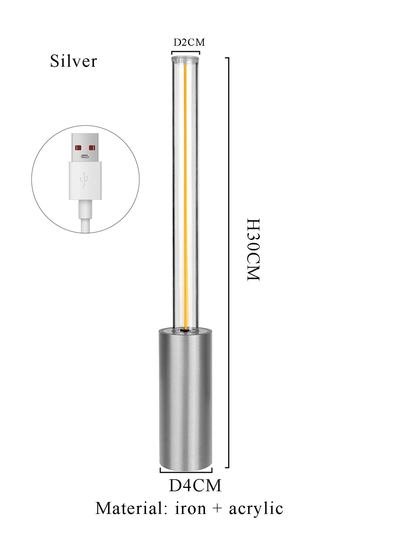

Светодиодный современный «дышащий» светильник настроения, настольная лампа с сенсорной регулировкой яркости, перезаряжаемая настольная лампа, ночник для спальни, прикроватный, наружный, интерьерный светильник