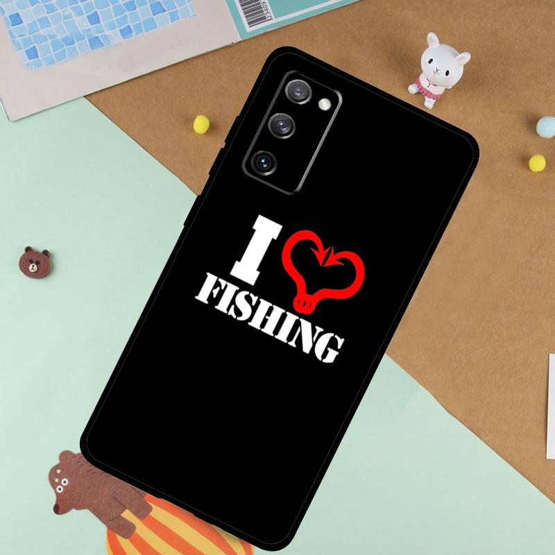 Love Fishing Soft Case For Samsung Galaxy S25 Ultra S9 S10 S20 FE S21 S22 S23 Plus S24 Ultra Funda Cover