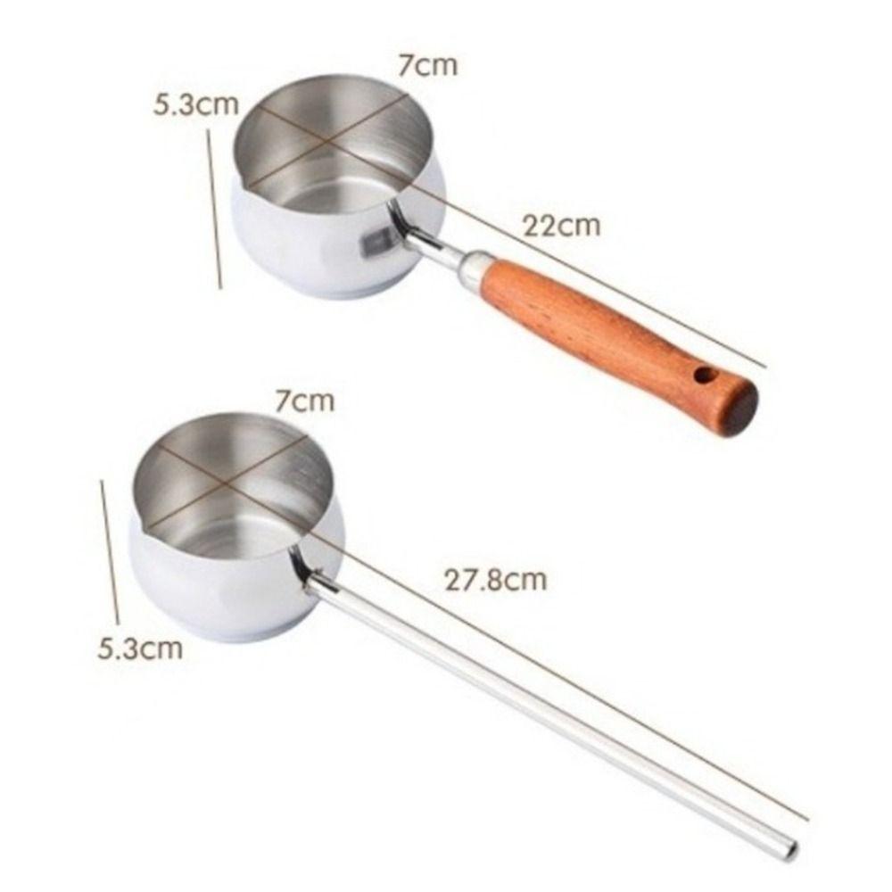 New Stainless Steel Milk Pot Small Multifunctional Cooking Sauce Bowl Thickened Noodle Bowl