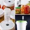 J1UL1N 12X Airlocks For Fermenting,Fermentation Airlock With Silicone Grommet, For Preservation,Brewing,Beer, Wine, Sauerkraut