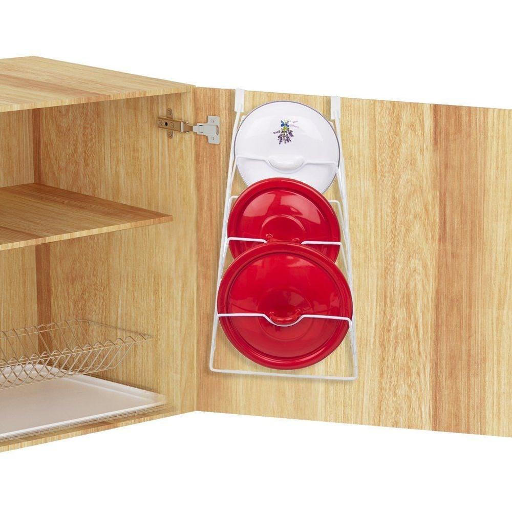 Lid Hanger Kitchen Hanging Organizer for Cupboard Doors, Frying Pans, Pots