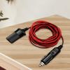 2M/5M Car Cigarette Lighter Extension Cable 12/24V 10A Car Charger Car Socket Power Adapter Cigarette Lighter Extension Cord