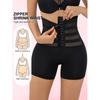 Damen High-Waist Bauchkontroll-Formwäsche Höschen mit verstellbaren vorderen Knöpfen, Taillentrainer und Po-Hebendes Slips