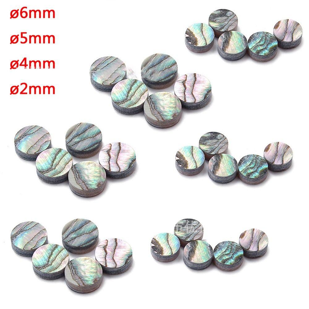 Fingerboard for Ukulele Acoustic Punctuation Point Abalone Inlay Dots Pearl Shell Dots Abalone Dots