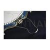 Fashion Minimalist Small Eggplant Geometric Pendant Snake Bone Necklace For Men And Women