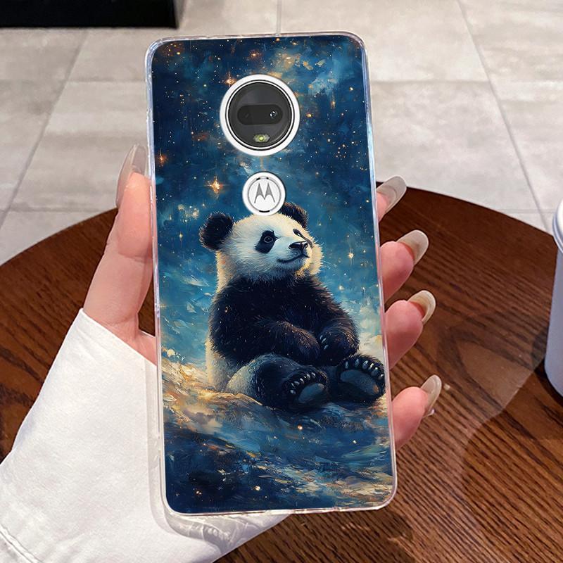 Żelowe Etui Do Motorola Moto G7 Plus/Moto G7 Play /Moto G7 Power Fundas Przezroczyste Silikonowe Miękkie TPU Pokrowiec Uroczy Kot Ochronne Etui